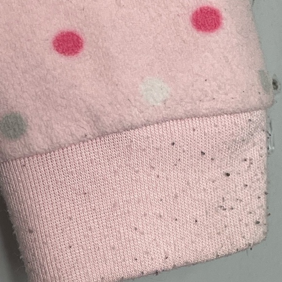 Big Girls Size 10 Pink Full-Zip Carter's footsie pajamas - Picture 5 of 11